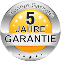 5 jahre garantie